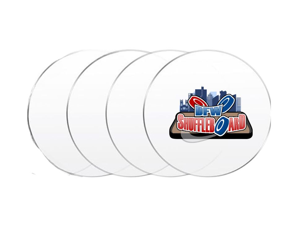 DFW Acrylic Coaster- Set of 4